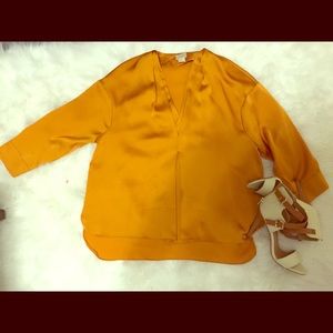 {H&M} Gold Top