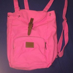 Pink VS mini backpack