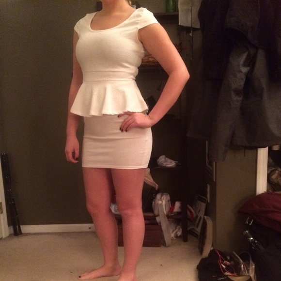 White Charlotte Russe summer dress!