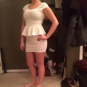 White Charlotte Russe summer dress!