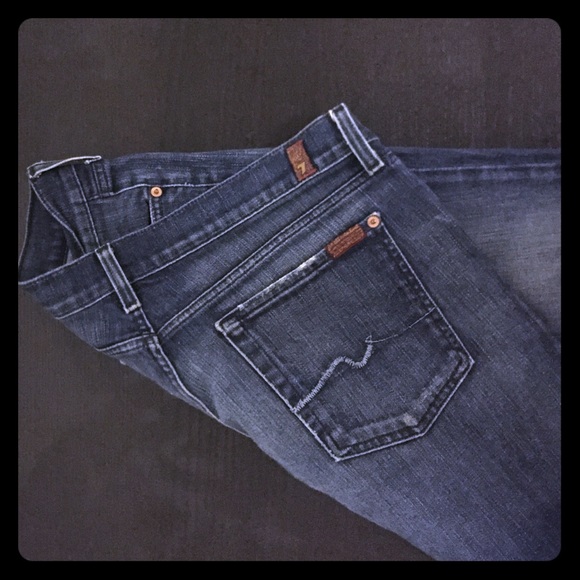 7 for all man kind. Designer jeans!