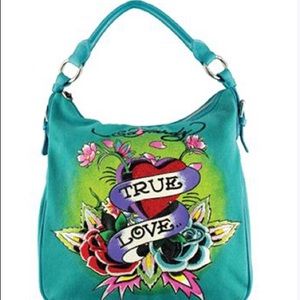 True Love AUTHENTIC Ed hardy Bag