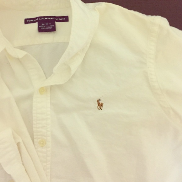 Ralph Lauren Polo White Button Down