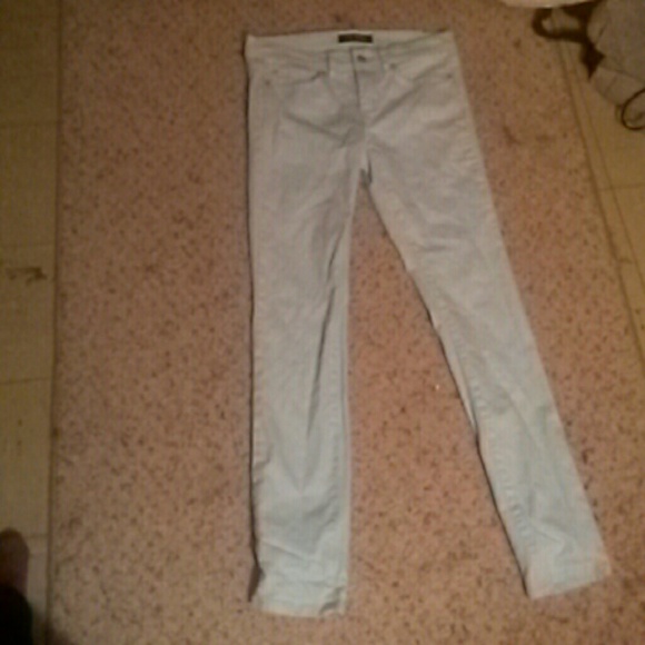 Light blue skinny jeans