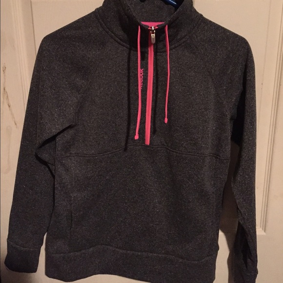 Grey rebook sweater