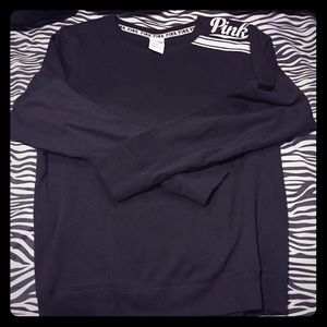 VS Pink crew neck sweatshirt