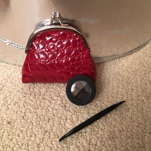 Smashbox eyeliner duo, double sided brush and bag