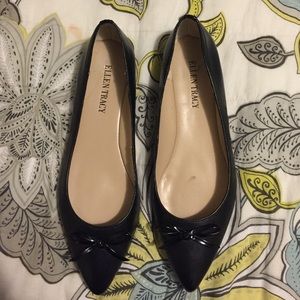 Ellen Tracy black flats