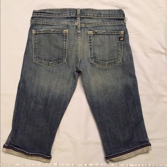 7 FOR ALL MANKIND Jean Capris - Size 27 - Picture 3 of 4