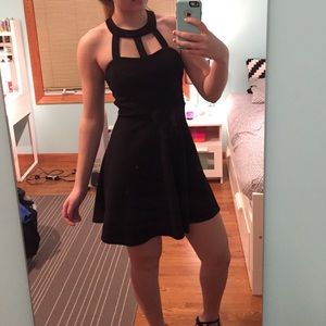 black formal dress