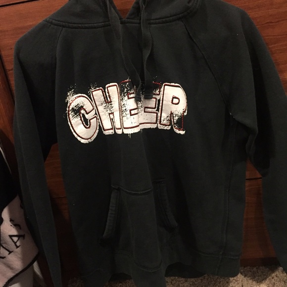Black cheer sweatshirt - Picture 1 of 3