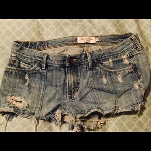 A&F jean shorts