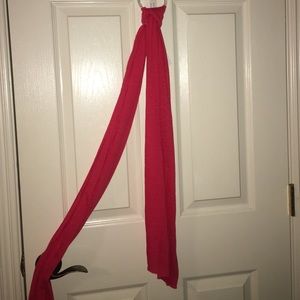 red scarf