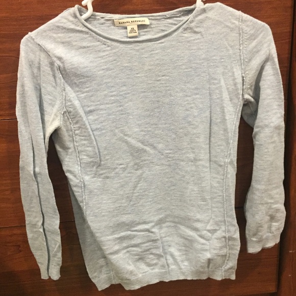 Blue sweater