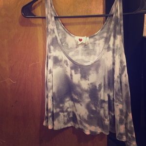 Tie dye crop top