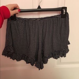 Brandy Melville stripe shorts