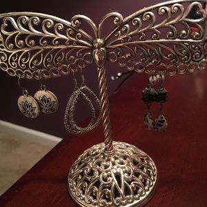 Brighton dragonfly earrings tree