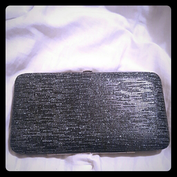 Wallet/Clutch Black/Silver