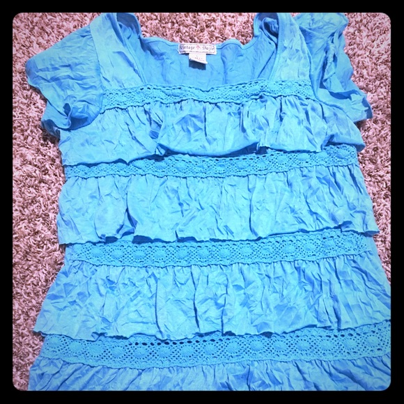 Ruffle top