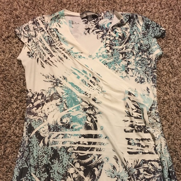 Banded bottom shirt