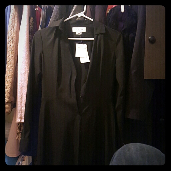 Calvin Klein Long Sleeve Dress