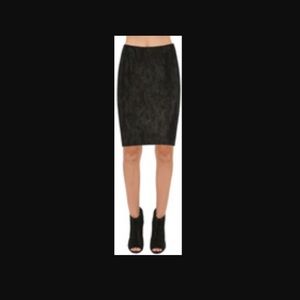 Nicole Miller Black Pencil Skirt