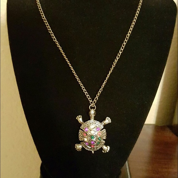 Vintage Looking Turtle Necklace