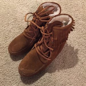 Minnetonka for J.Crew booties