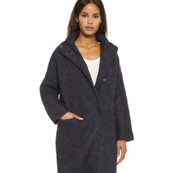 (Msrp $595.00) Rag And Bone Cammie Seeater Coat - image 2