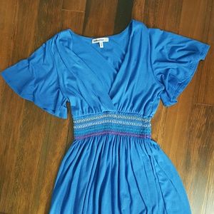 Bailey blue maxi dress