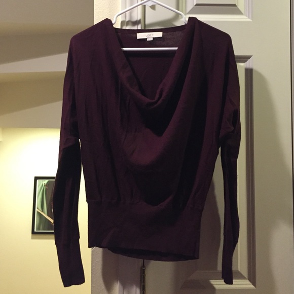 LAST CHANCE! Donating Feb 1st- Plum LOFT top