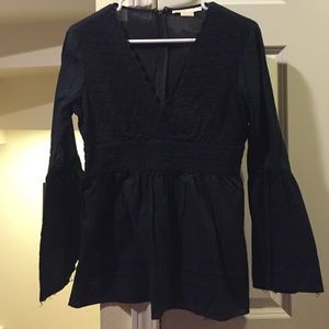 Navy Michael Kors top