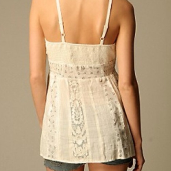 VTG RARE free people mixed print corset cami top 2 - Picture 3 of 4