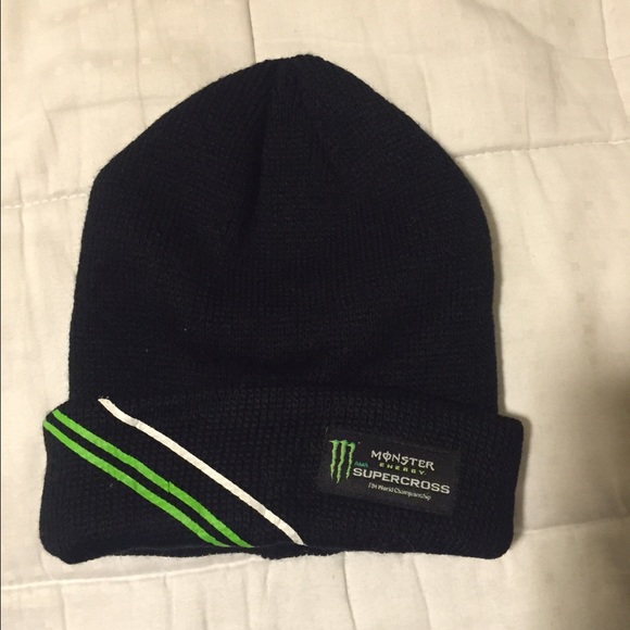 Monster energy super cross beanie