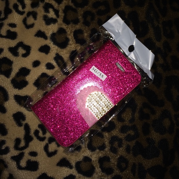 iPhone 5S sparkly pink case - Picture 3 of 4