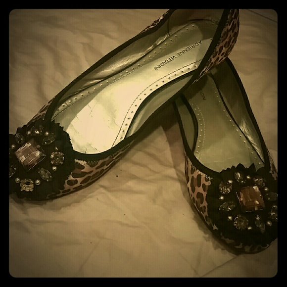 Cheetah print flats
