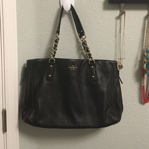 Black Kate Spade Cobble Hill Tote
