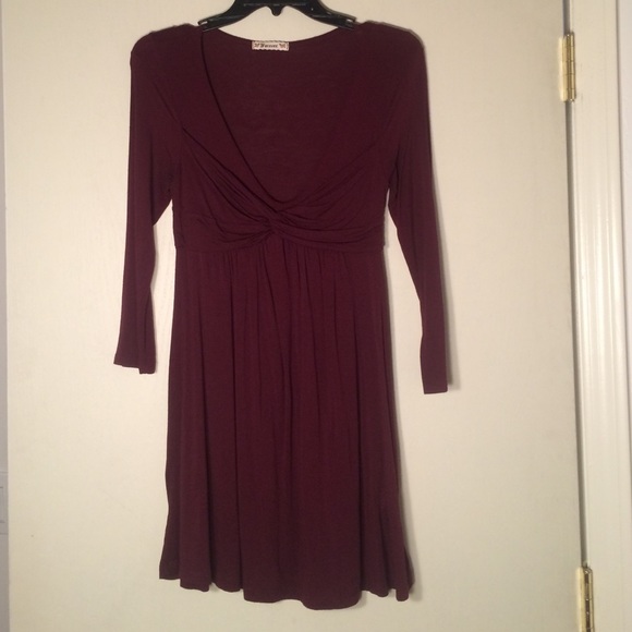 Maroon tunic