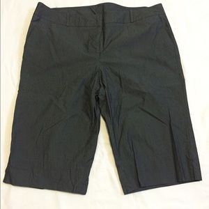 NY & Co striped shorts