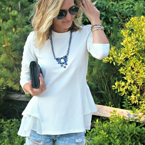 Very cute white top