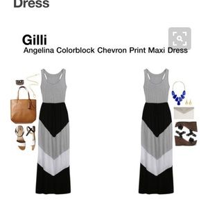 Gilli maxi dress NWOT size Med