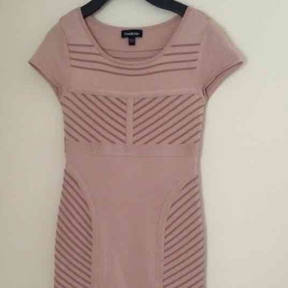 Bebe nude dress