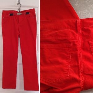 Ann Taylor Loft red cords NWOT💲⬇️❗️