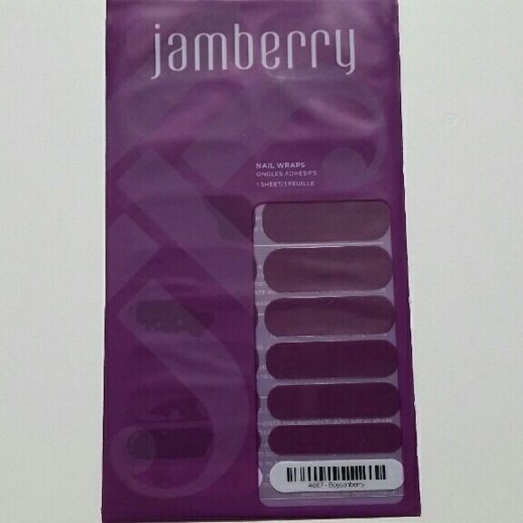 NEW Jamberry Nail Wraps - Boysenberry