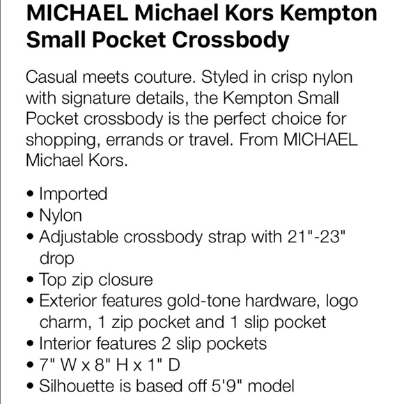 🎉1 hr Sale🎉Michael kors kempton small poker b - Picture 3 of 4