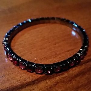 Pink and Black Bracelet