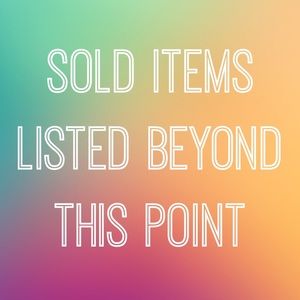 Sold Items