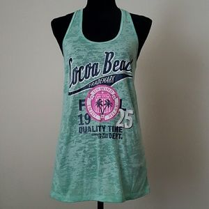 Cocoa Beach sleeveless tank top shirt size large