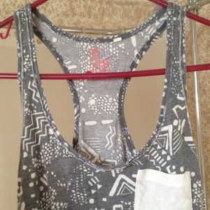 Patterned tank top