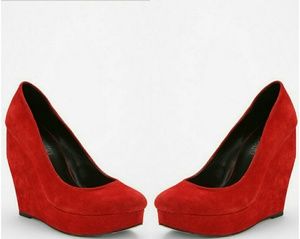 Dolce Vita Red Suede Heels
